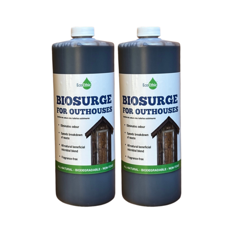 EcoEthic BioSurge for Outhouse Twin Pack (2 x 1L)